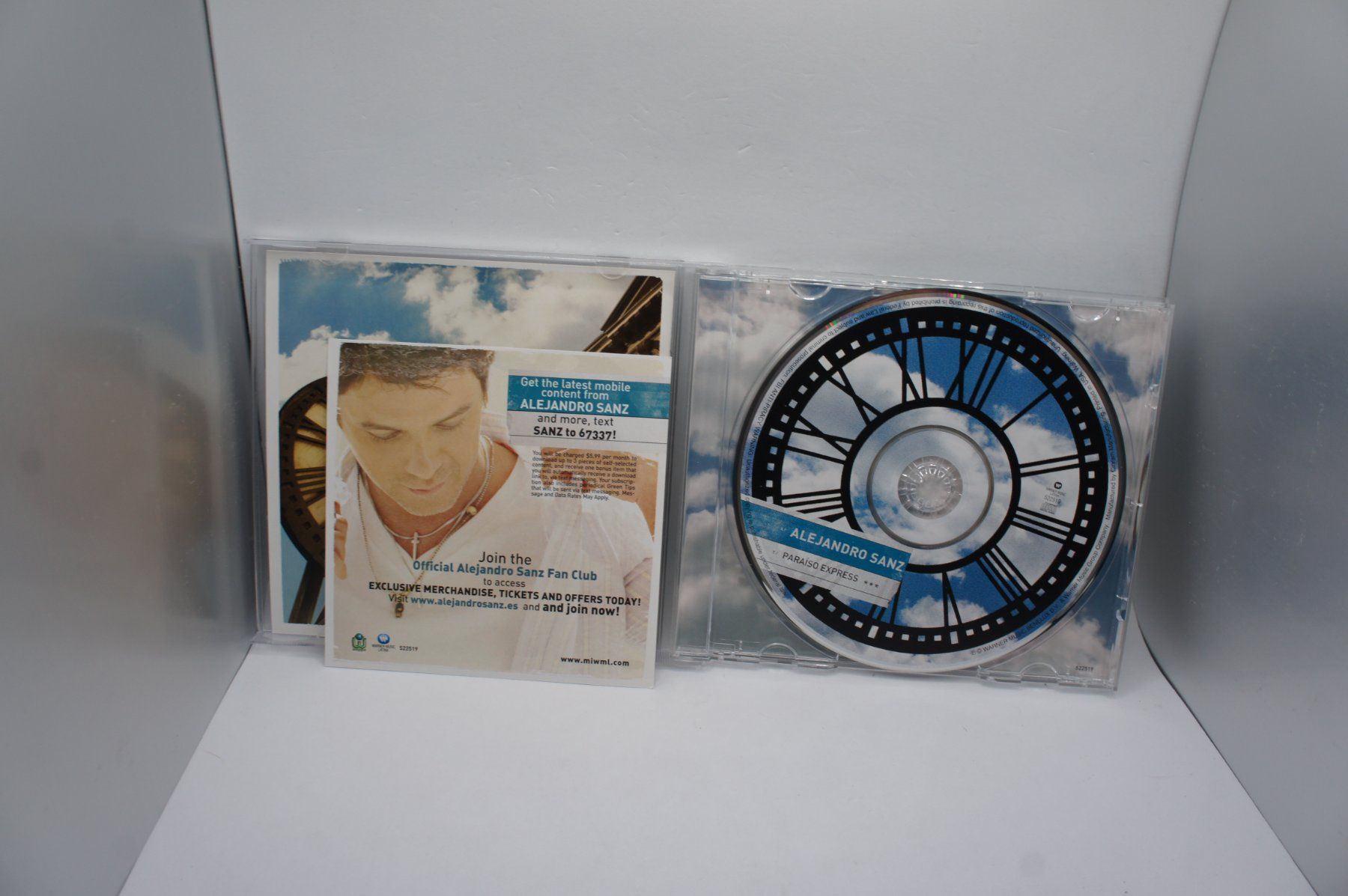 CDs: CD Alejandro Sanz – Paraiso Express / mit Flyer – Gebraucht aus Ernetschwil von luisvonerni 1