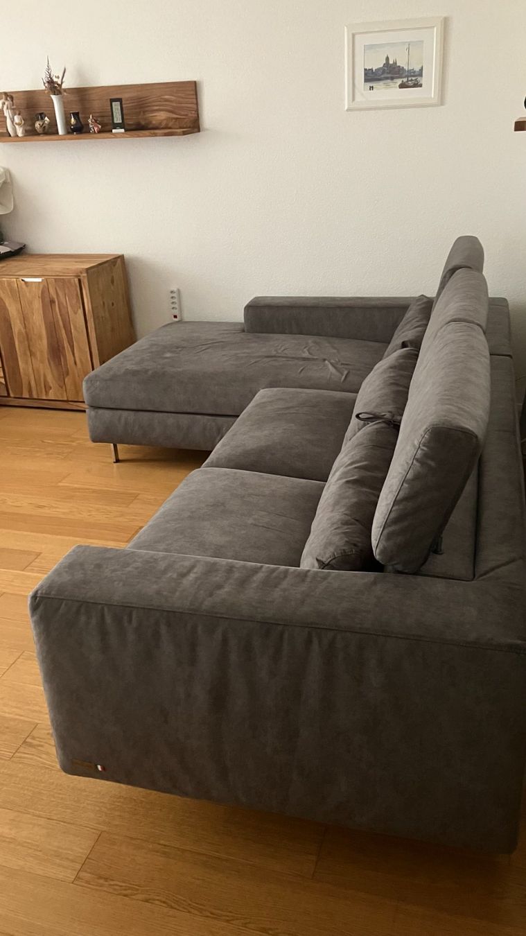 Divani: Ecksofa mit Bettfunktion, echter Matratze, Bettkasten – Usato da Wabern venduto da koe_97bw 7