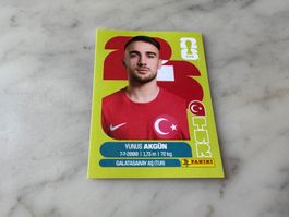Panini FIFA Fussball WM 2026 Sticker Yunus Akgün TUR 16