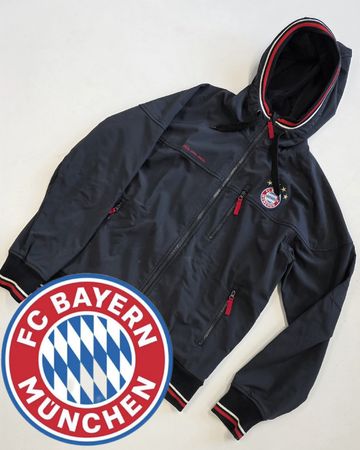 FC Bayern München Kapuzenjacke dunkelblau Grösse L