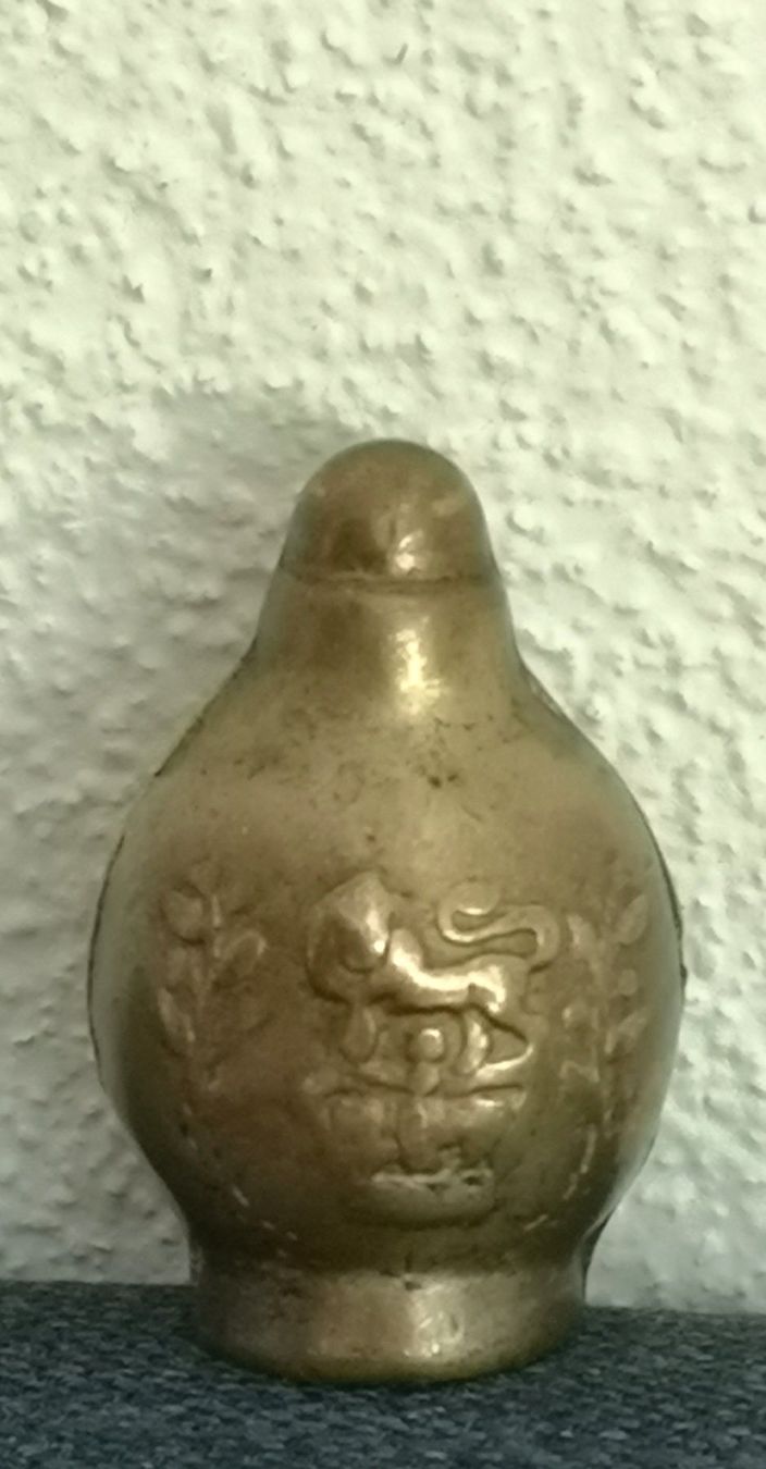 Supporti a parete: Aufsatz mit Gewinde, Knauf aus Messing oder Bronze – Usato da Zürich venduto da Tanteemma369 8