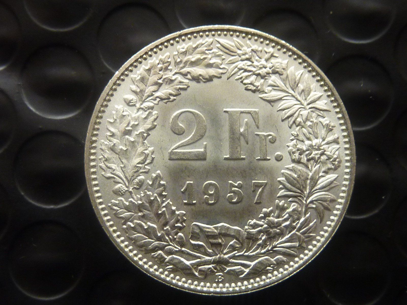 Alle Münzen: 2 Fr. 1957  Unz. / Stgl. – Neu (gemäss Beschreibung) aus Seon von aee_7gpz