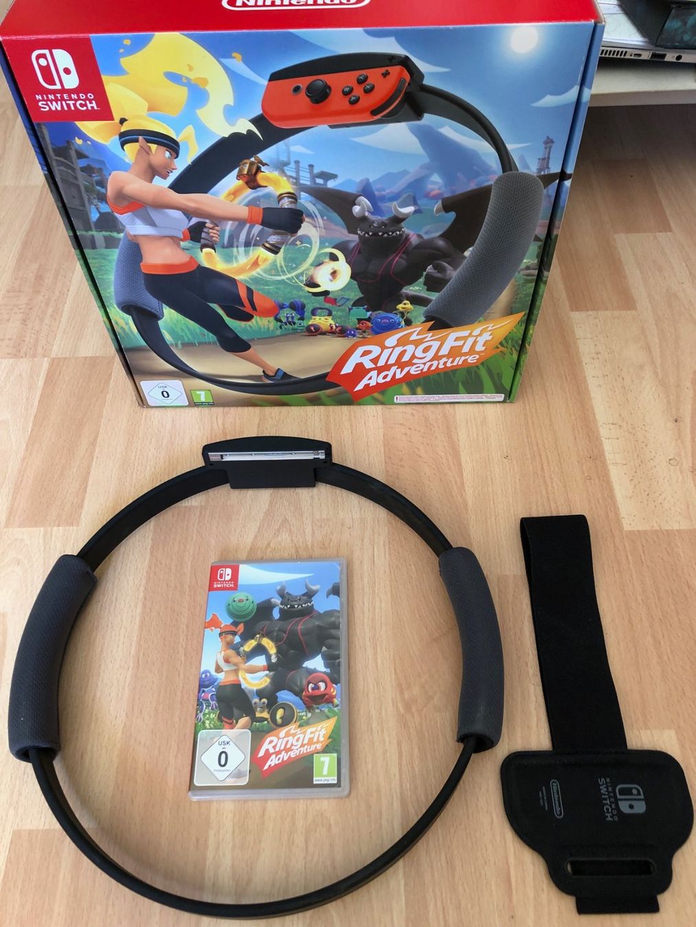 Nintendo Spiele: Nintendo - Ring Fit Adventure – Gebraucht aus Widen von Himan