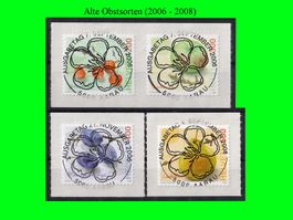 Vollstempel - Serie "Alte Obstsorten" (2006 - 2008)