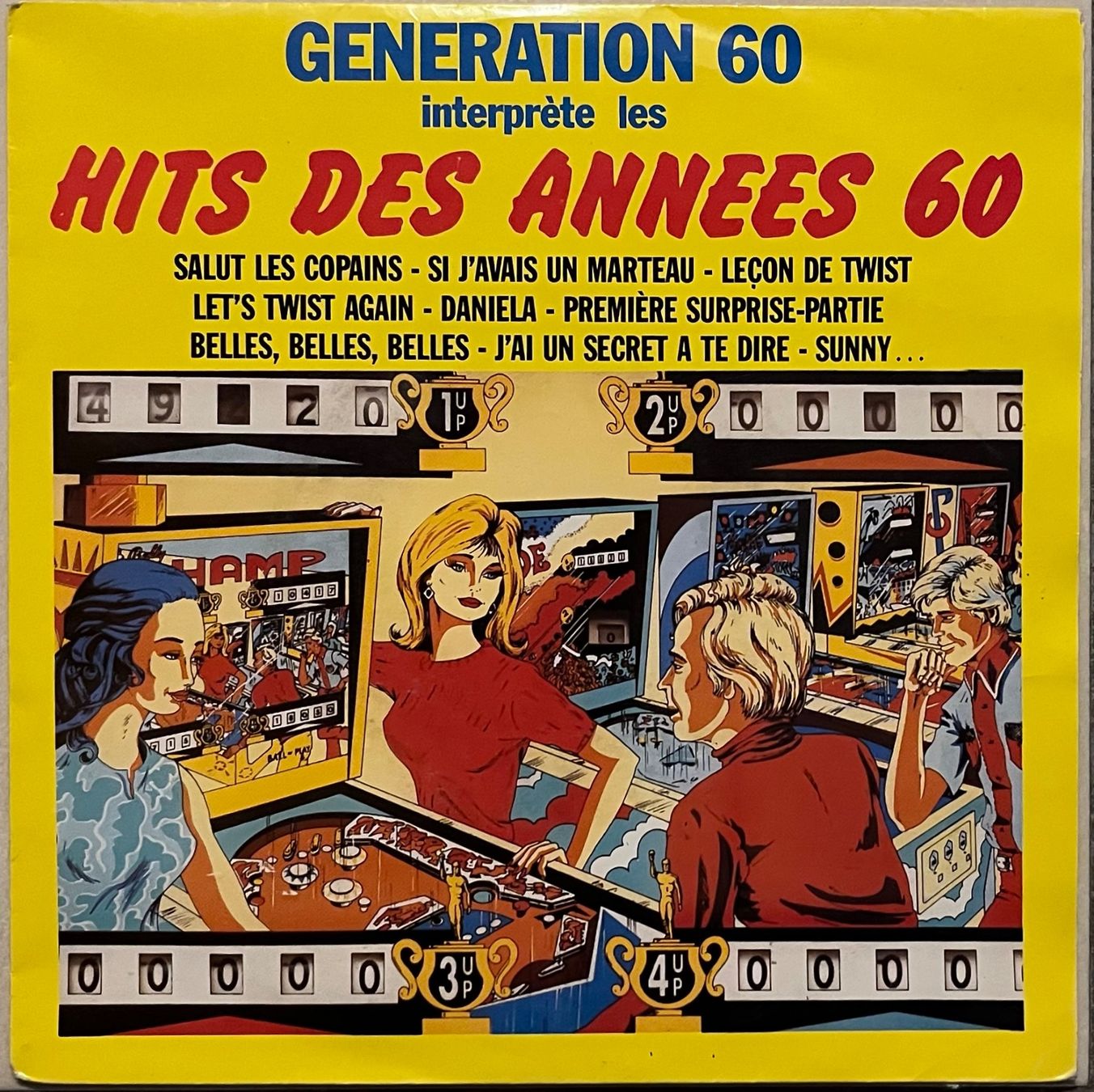 Schallplatten: GENERATION 60 - HITS DES ANNEES 60 – Gebraucht aus Bussigny von vinyl-pas-cher