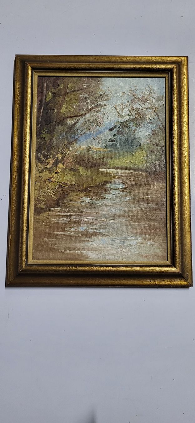 Dipinti: Schönes gemälde, Landschaft, gerahmt – Usato da Figino venduto da mayam63 3