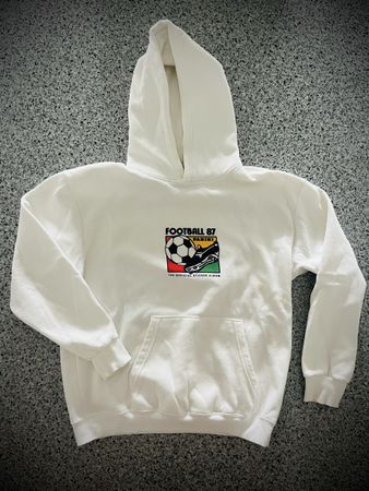 Pull & Bear x Panini "Football 87" Retro Hoodie – Gr. M