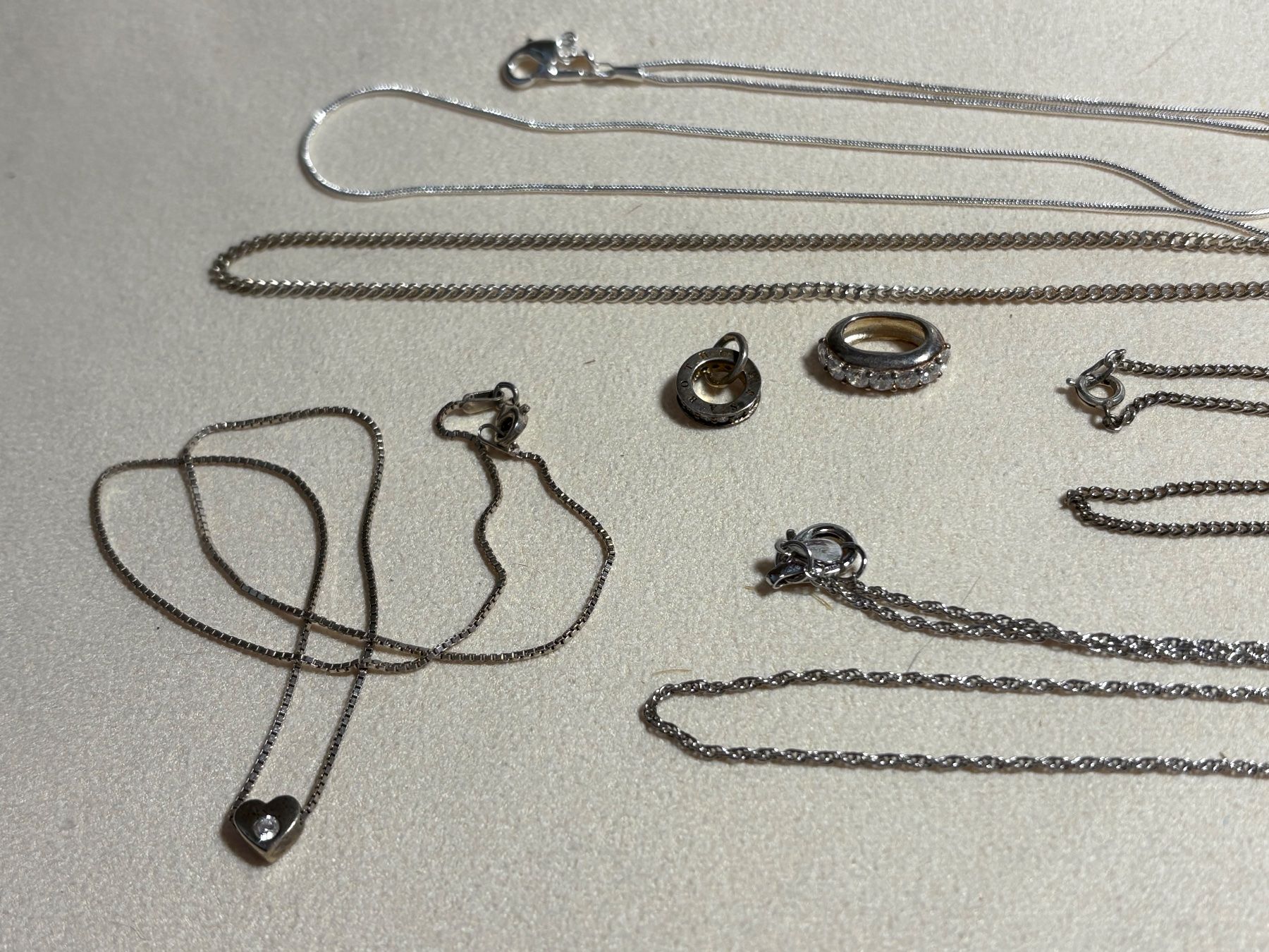 Autres bijoux: 30 Gramm 925 Silber gemischt – D'occasion à St. Peterzell par verena40