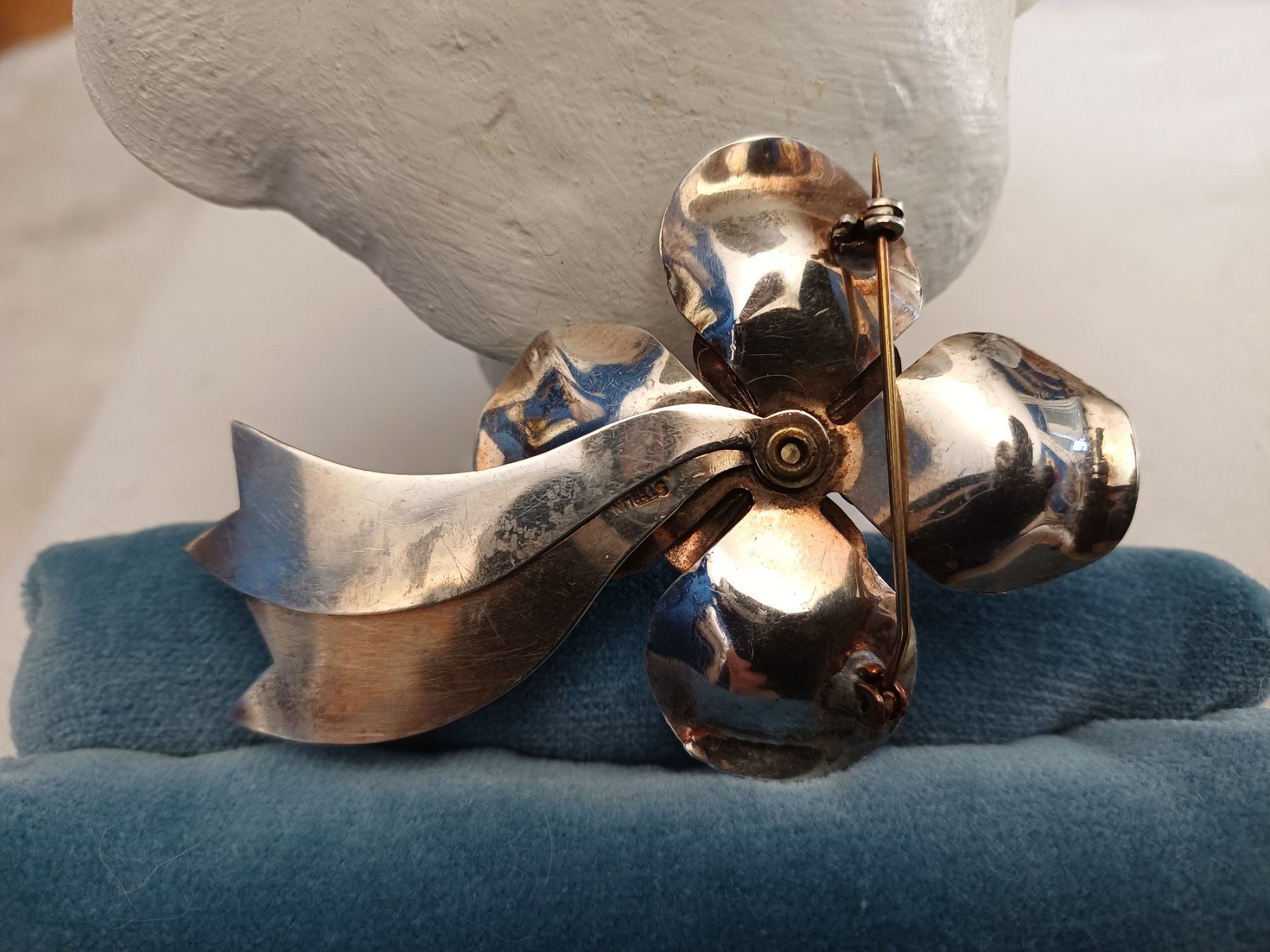 Broschen & Nadeln: Blumenbrosche Sterling Silver – Gebraucht aus Romanshorn von Hanibal424 4