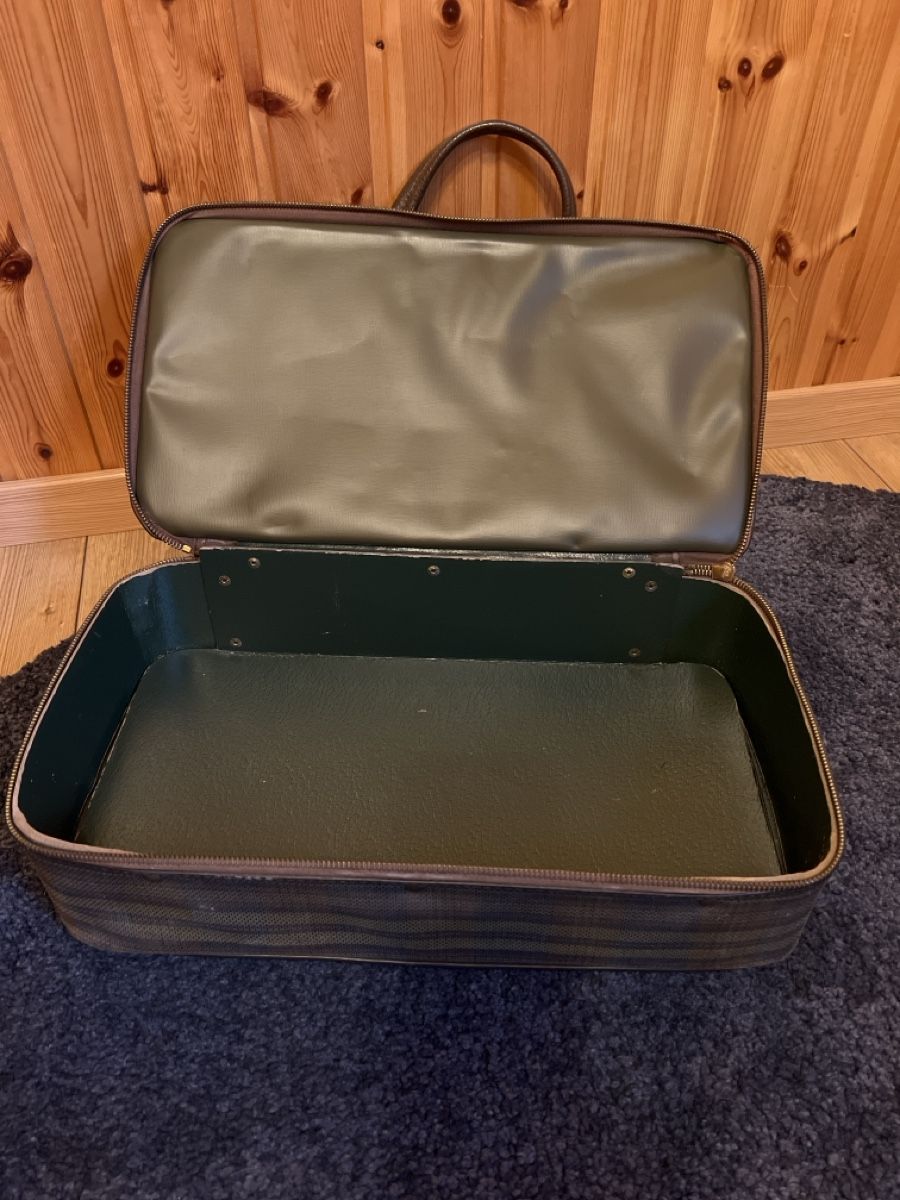 Taschen: Vintage Reisetasche / Weekender mit Lederelementen – Defekt aus Rotkreuz von Migu2012 1