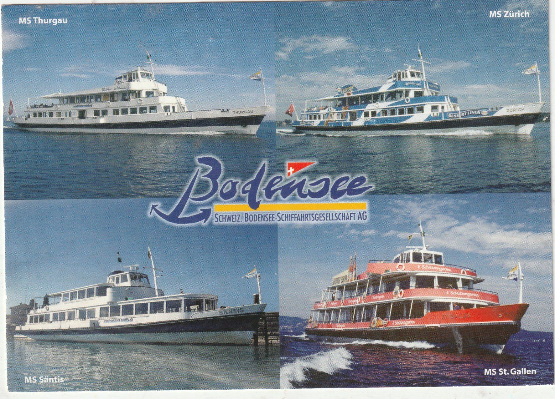 Cartoline postali: Schiffen - Bodensee – Usato da Lumbrein venduto da made02