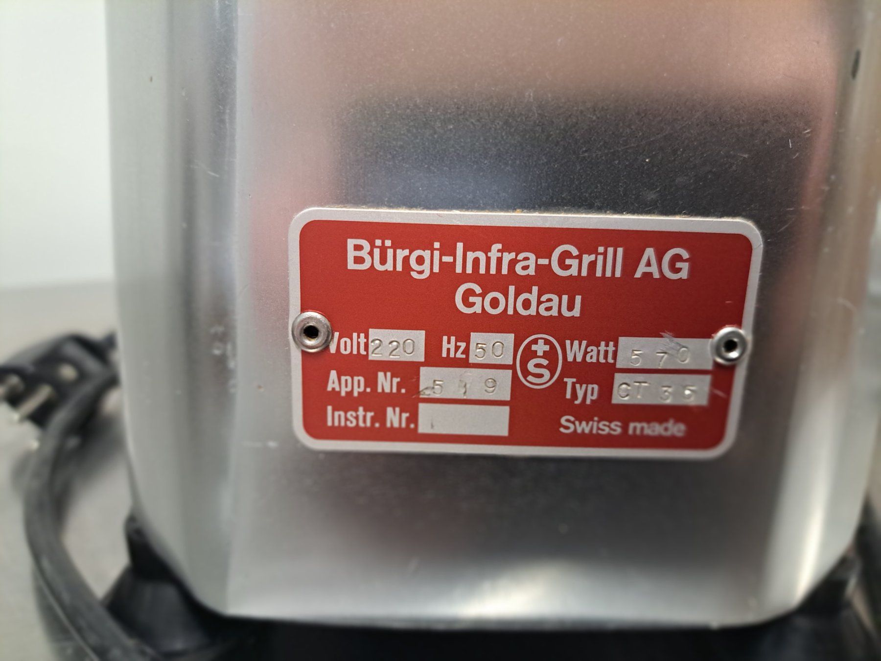 Elettrodomestici da cucina: Bürgi Tischcutter – Usato da Rabius venduto da Cavivens 1