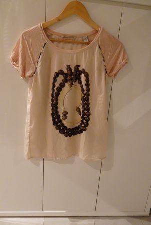 Maison Scotch Blusen-Shirt Lachsrosa Gr. 34/XS - 231221