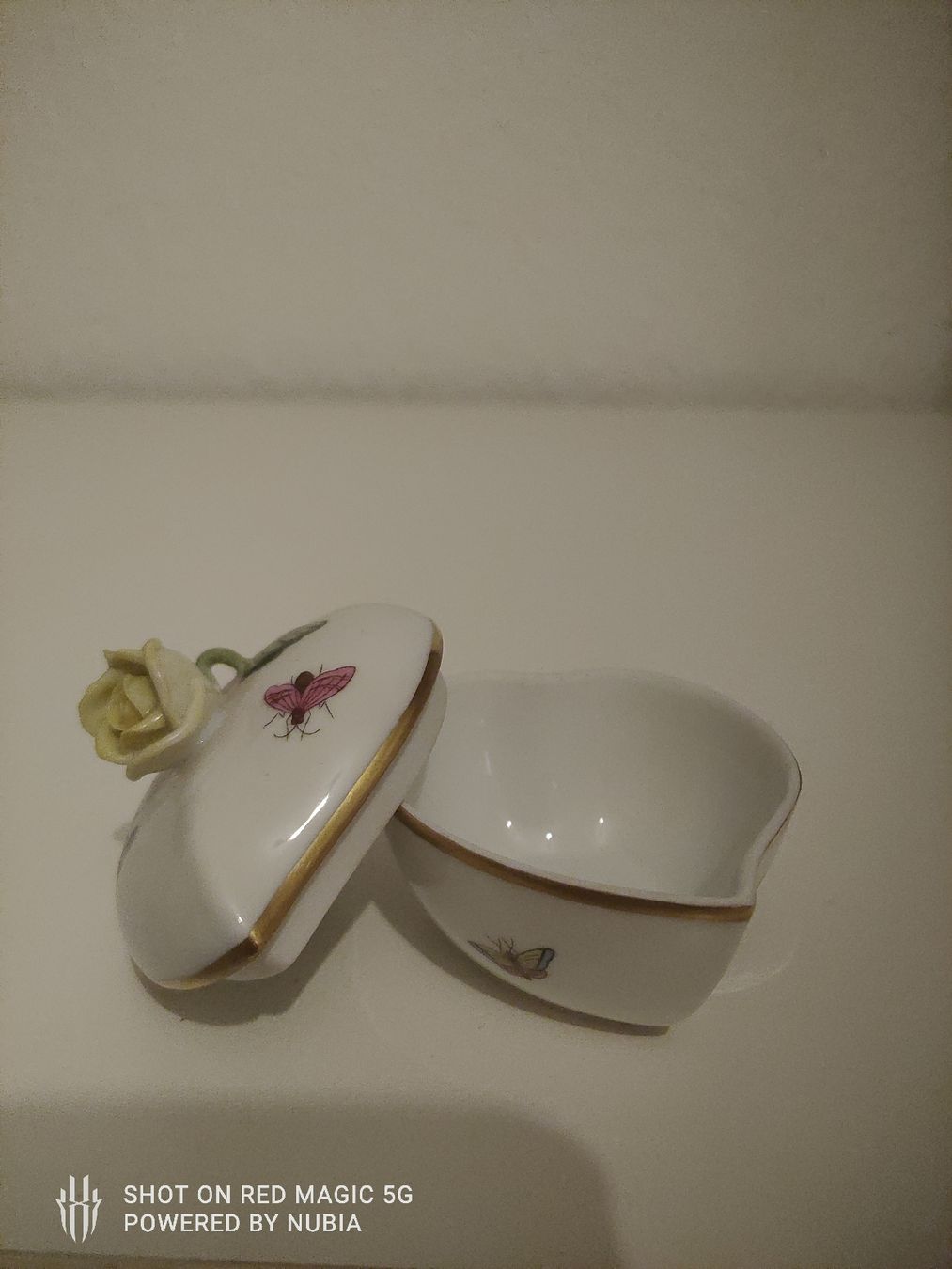 Herend Figuren: herend hungary handpainted kleine blume schatulle – Gebraucht aus neuhausen von vwg_9hjs 4