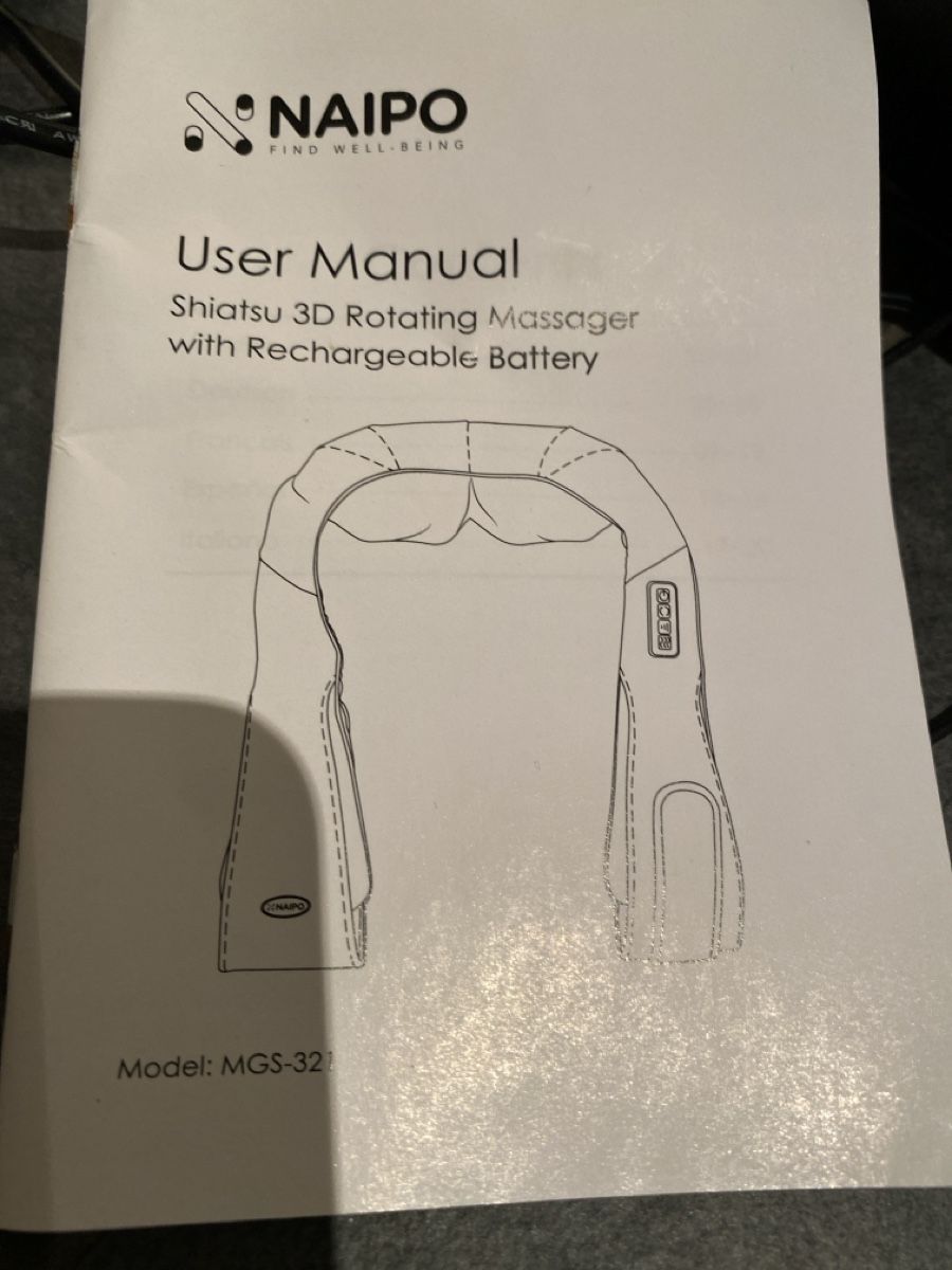Massagegeräte: Shiatsu 3D - Massagegerät – Gebraucht aus Fällanden von Melinazh 1