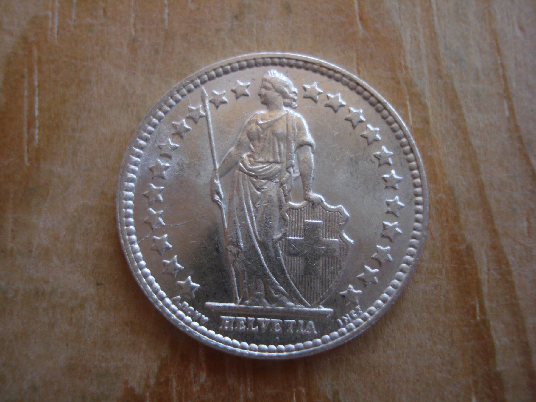 Tutti le monete: (P2) 1/2 Franken 1943 STGL – Usato da Erlach venduto da Net-Coins 1