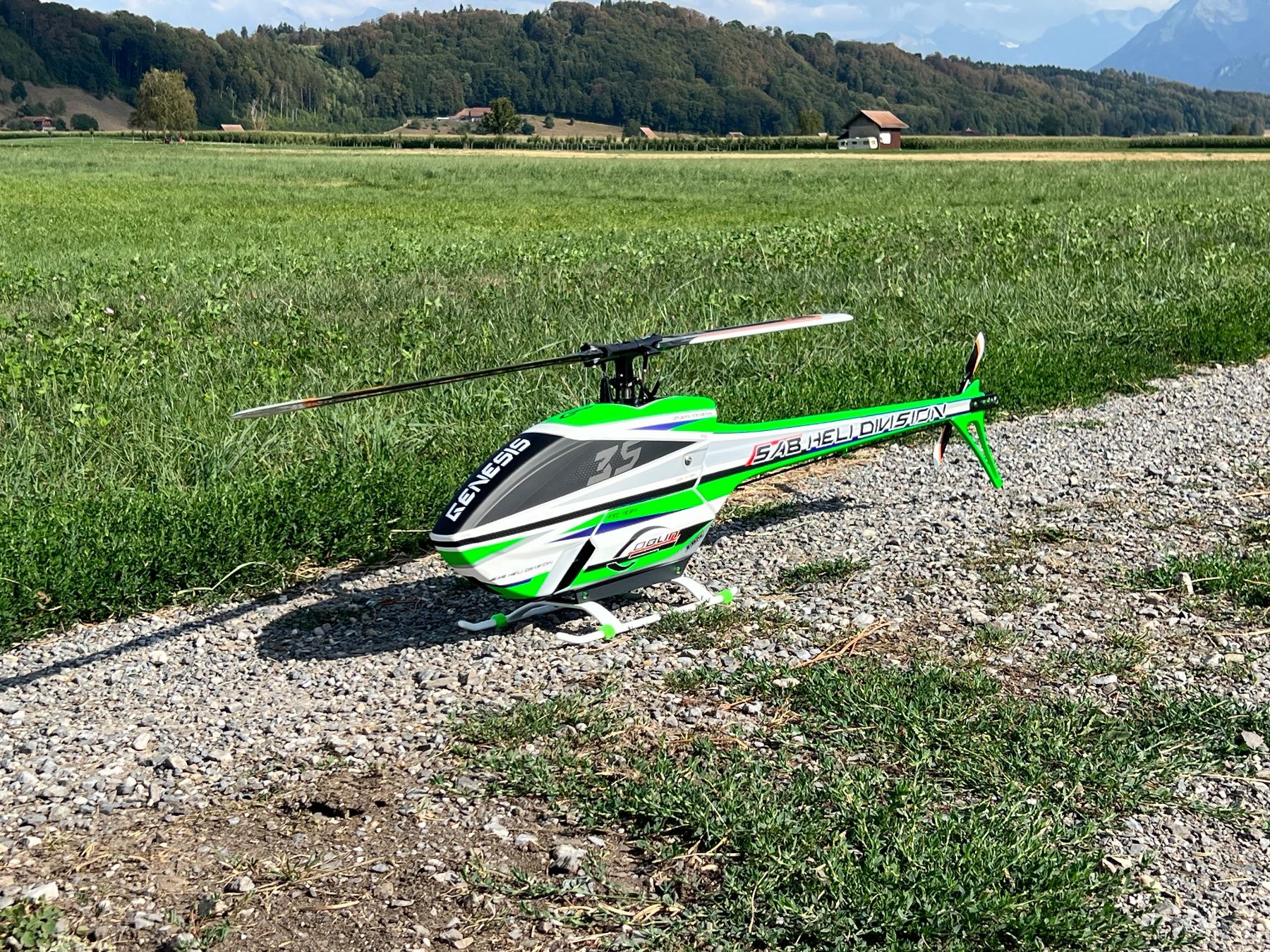 SAB Modellismo RC: SAB Goblin Genesis flugfertig abzugeben – Usato da Uttigen venduto da sonorsonic 1