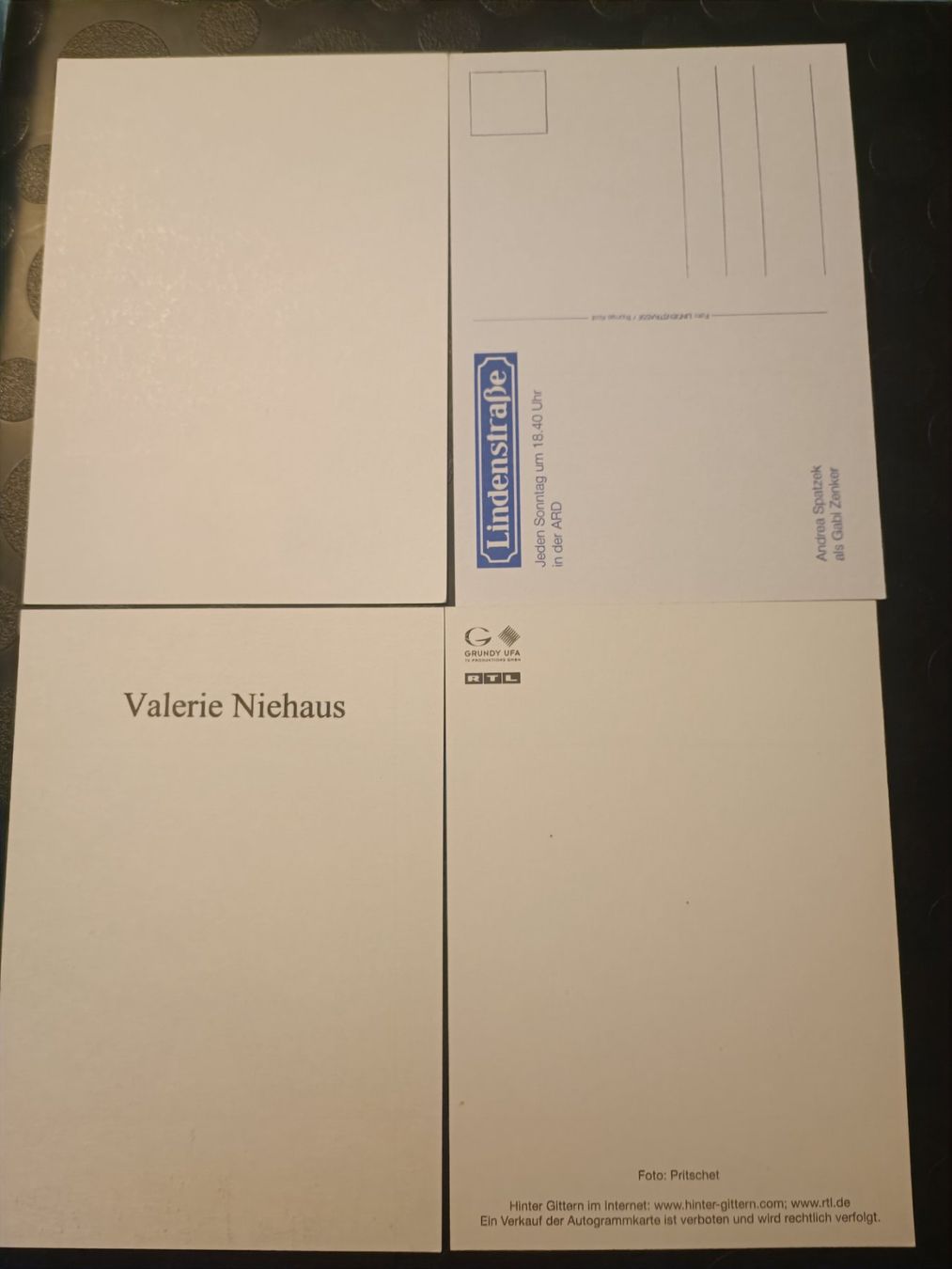 Autografi: Schauspieler Set 5 - handsigniert – Usato da Menziken venduto da Artographs 1