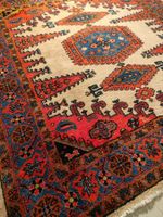 Handgeknüpfter persischer Orientteppich Schurwolle 215x215