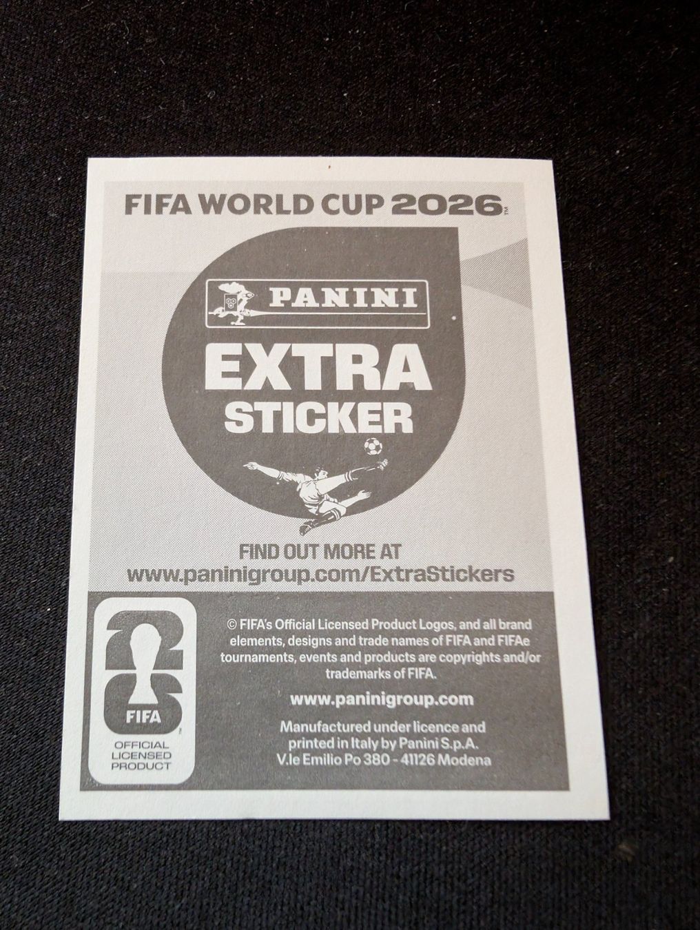 Panini Cartes à collectionner: FIFA Panini Extra Sticker WM 2026 - Vinicius Junior - Bronze – D'occasion à Deitingen par B_ene 1
