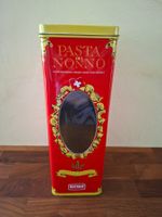 Vintage Spaghetti-Blechdose "Pasta del Nonno" von Krenser