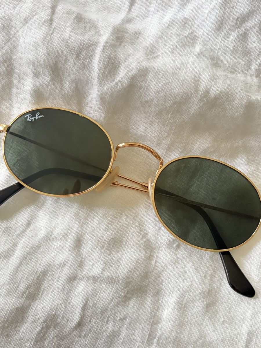 Ray-Ban Occhiali & Lenti: Ray-Ban Oval Gold – Usato da Zürich venduto da fischersfritzli 3