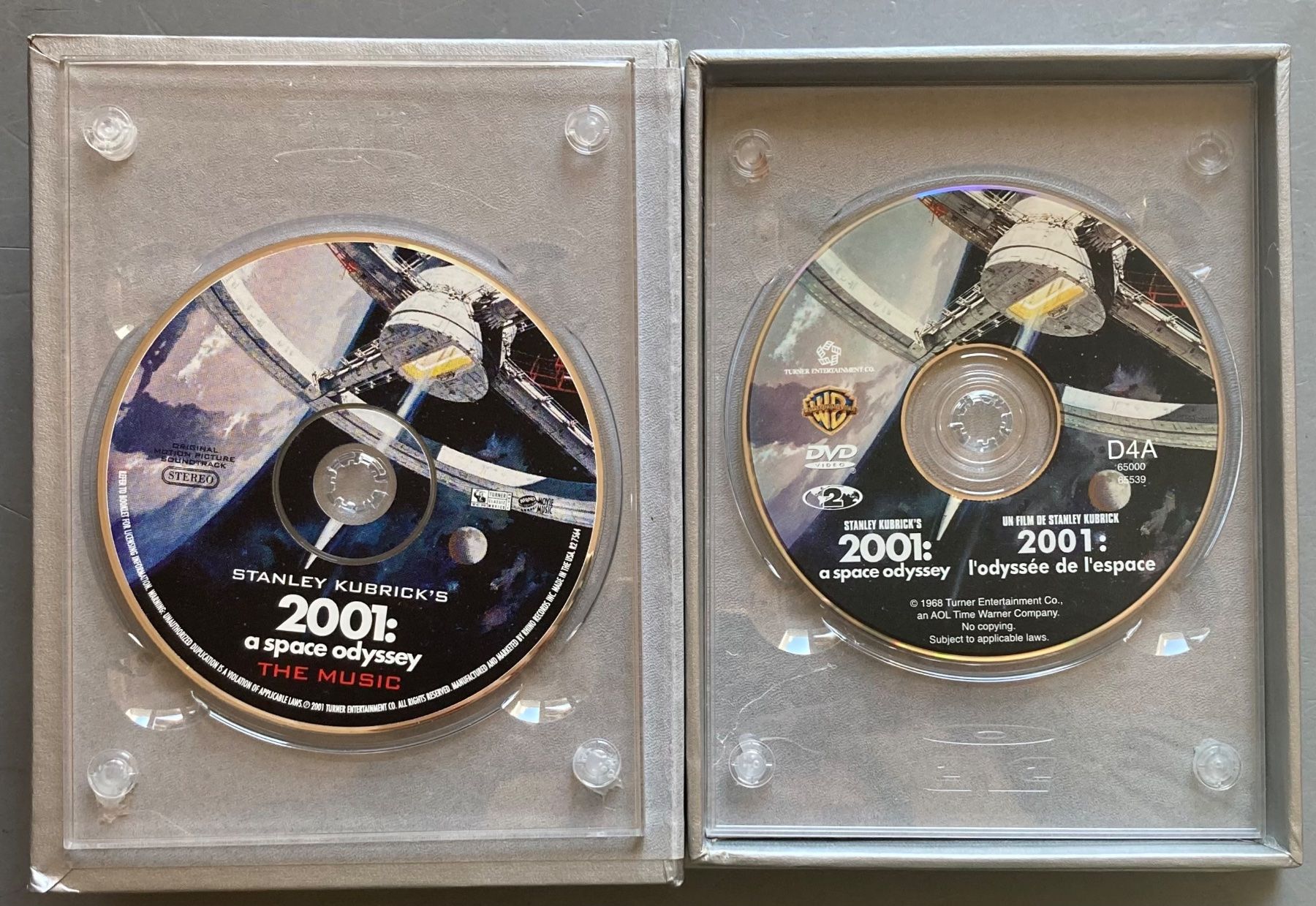 Tutti i DVDs: STANLEY KUBRICK'S - 2001: A SPACE ODYSSEY – Usato da Poliez-Pittet venduto da Newtown-Records 3