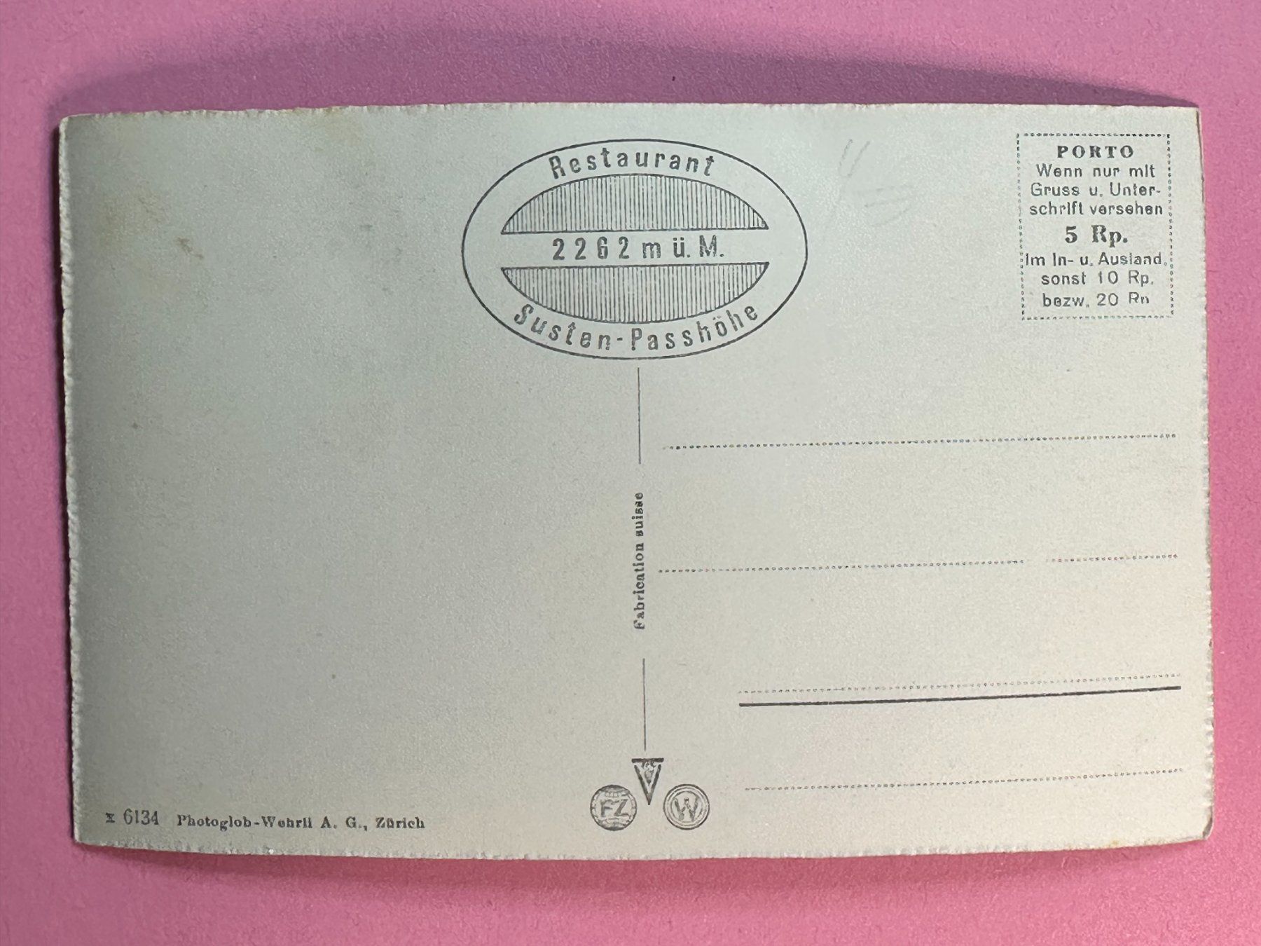 Cartoline postali: Sustenstrasse - Oldtimer-Busse !!! – Usato da Steg VS venduto da danwer74 1