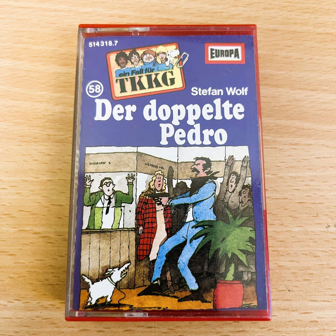 Musicassette: MC - TKKG - Der doppelte Pedro - Nr. 58 – Usato da Amlikon-Bissegg venduto da riestig