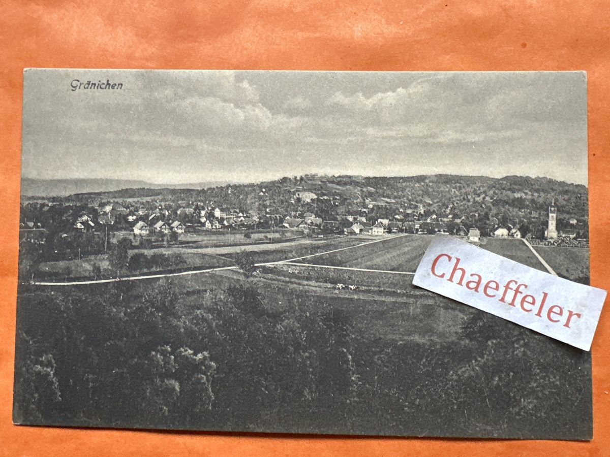 Cartoline postali: Gränichen  – Usato da Zürich venduto da Chaeffeler