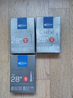 3x SCHWALBE STANDARD Schlauch / 28", SV15, 40mm (Rennvelo)