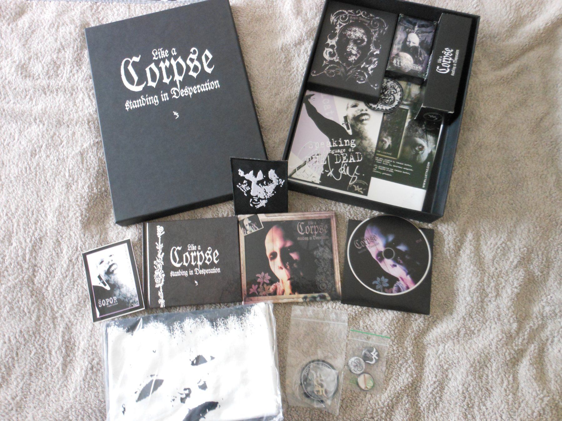 CD: Sopor Aeternus Like A Corpse Standing In Desperation Box – Usato da Liebefeld venduto da type013 1