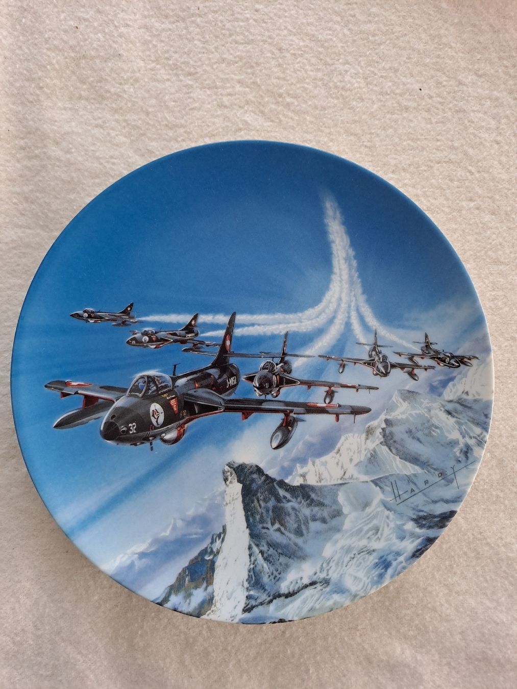 Piatti: 8 Sammelteller der Patrouille Suisse – Nuovo (secondo la descrizione) da Umiken venduto da Rider56 4