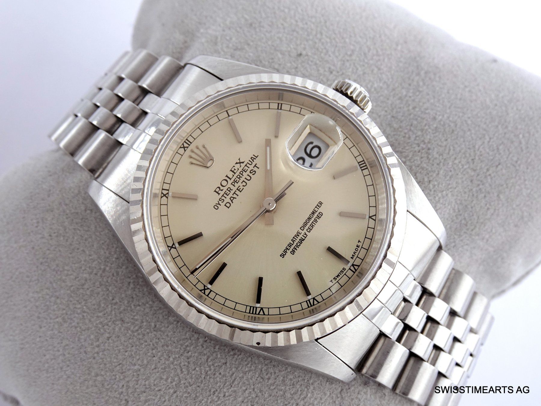 Rolex Orologi: ROLEX DATEJUST 1996 REF. 16234 AUTOMATIK 36MM CHRONOMETER – Usato da Zürich venduto da SWISSTIMEARTS-AG
