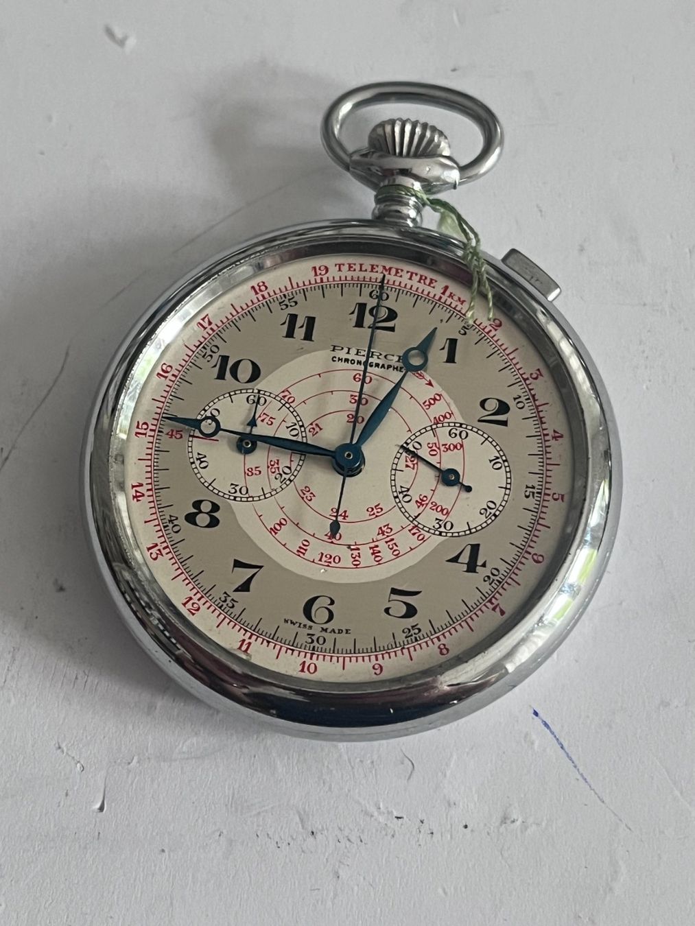 Montres: Pierce Chronograph – Défectueux à Worblaufen par chronyves
