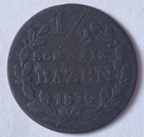 KANTOMALMÜNZE GRAUBÜNDEN JAHR 1836