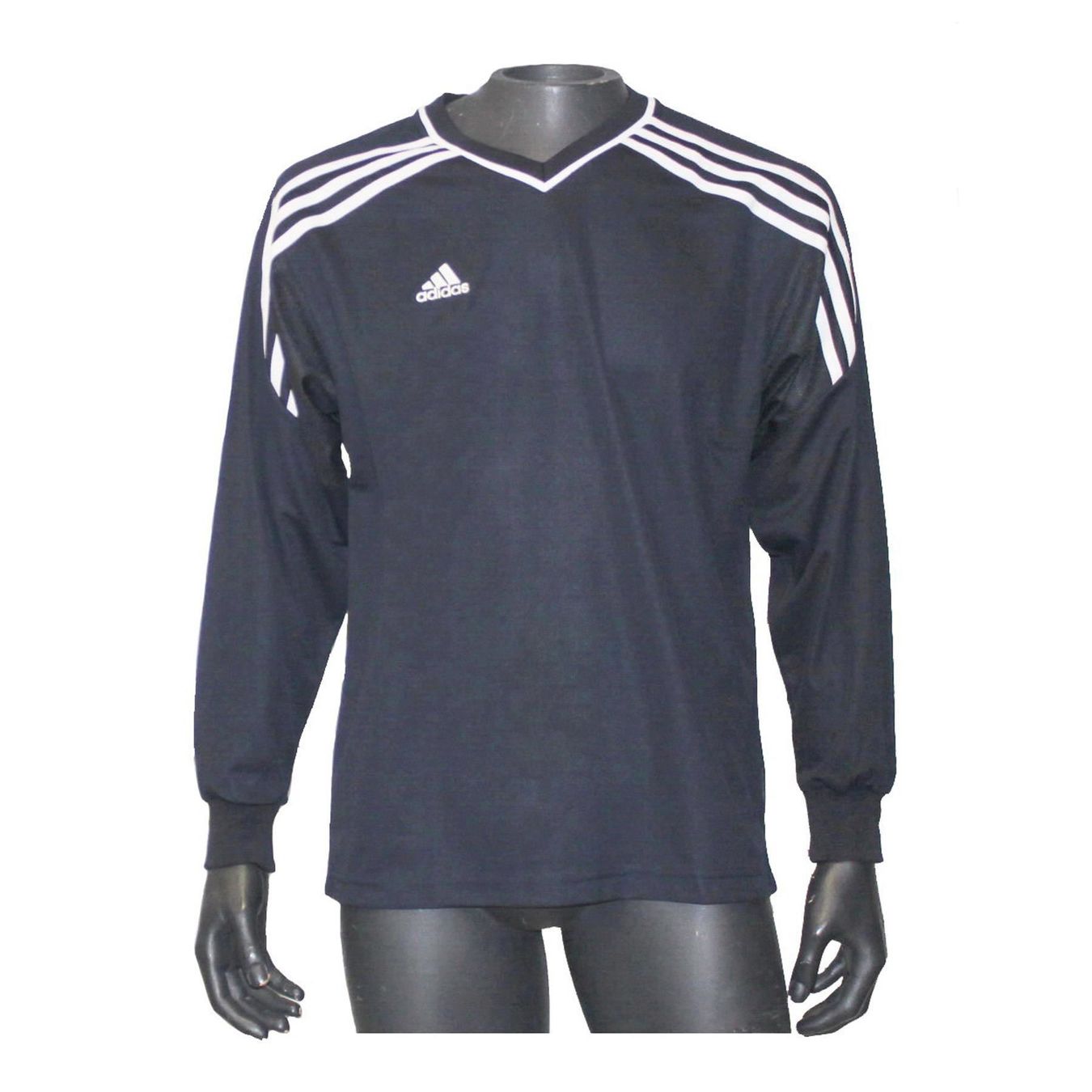 Adidas Pullover & Sweatshirts: adidas LS -Tee Pullover /made in Korea/dunkelblau/Gr.110/2XL – Neu und originalverpackt aus Wohlenschwil von EddieS-Outlet