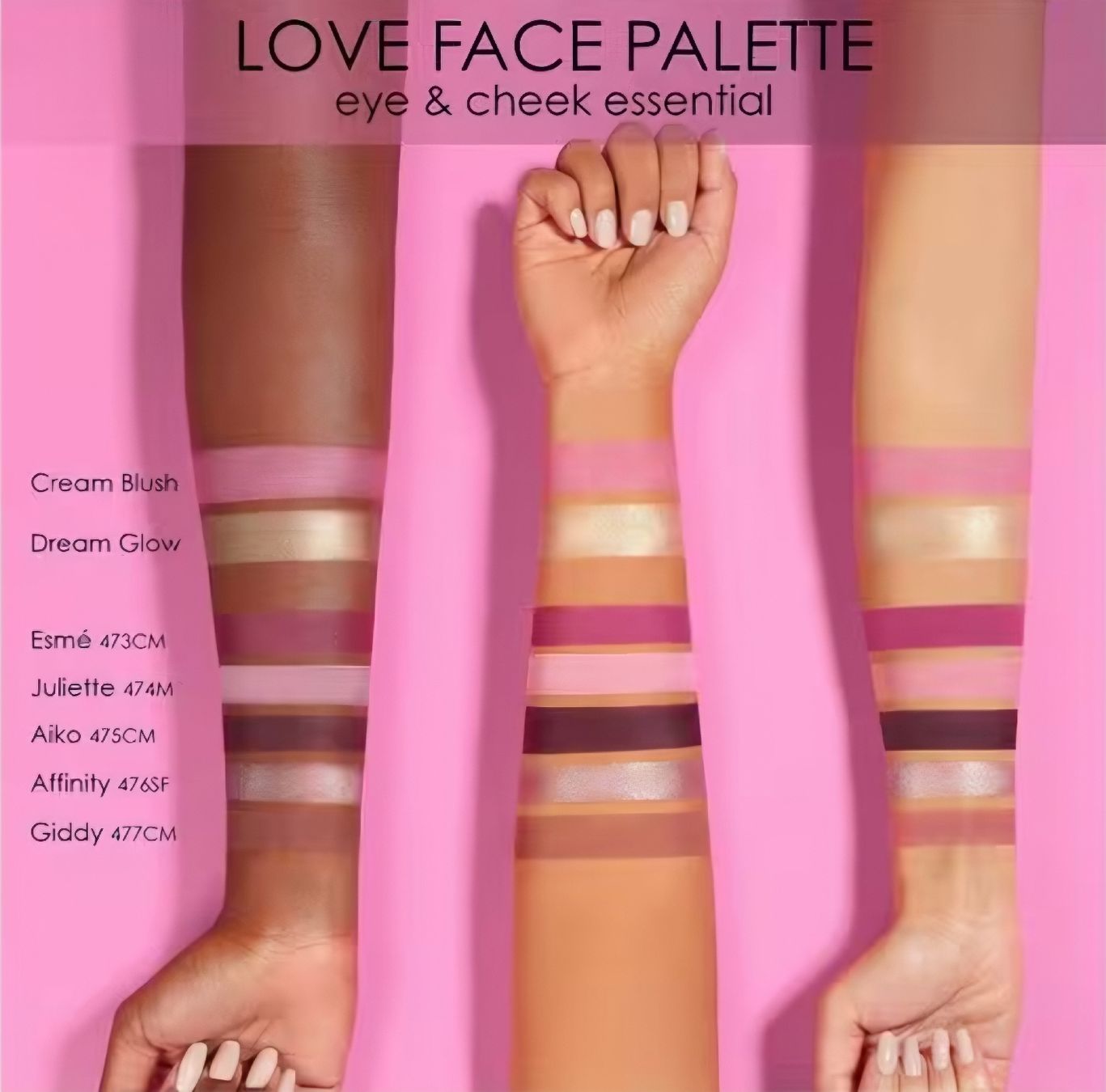 Natasha Denona Make-up: Natasha Denona Love Face Palette – Nuovo e nell'imballaggio originale da Jona venduto da Smurnaya 2