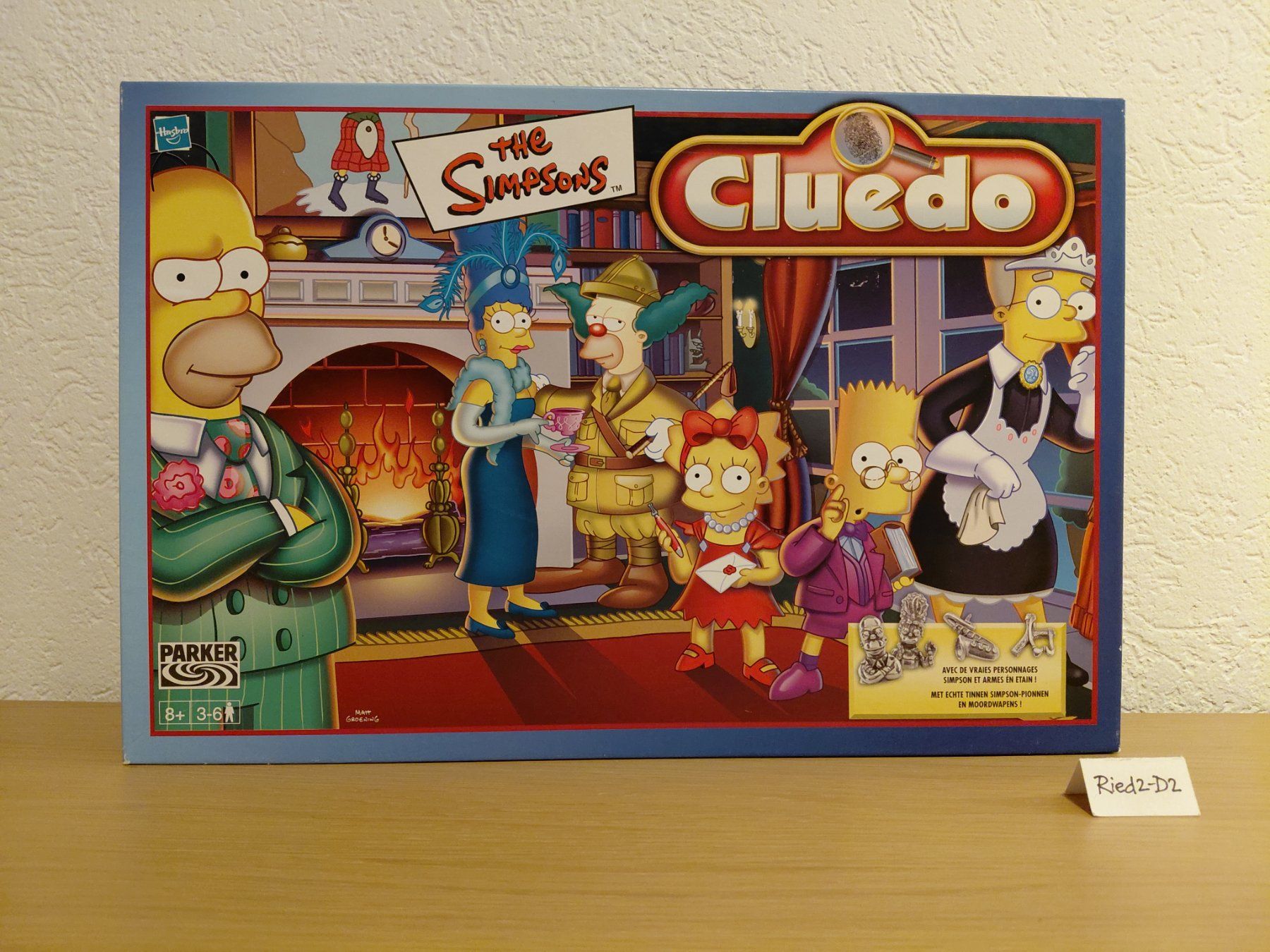 Spiele: Cluedo The Simpsons FR. Comme neuf – Gebraucht aus La Chaux-de-Fonds von Ried2-D2