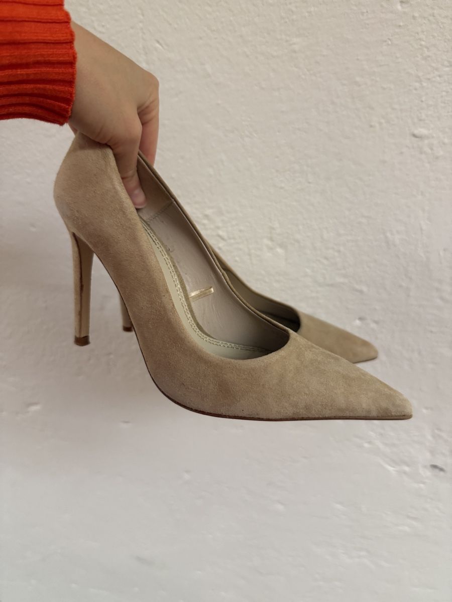 Scarpe da donna: Zara Basic Heels - Suede Leather - size 36 – Usato da Adliswil venduto da dai_yr5z