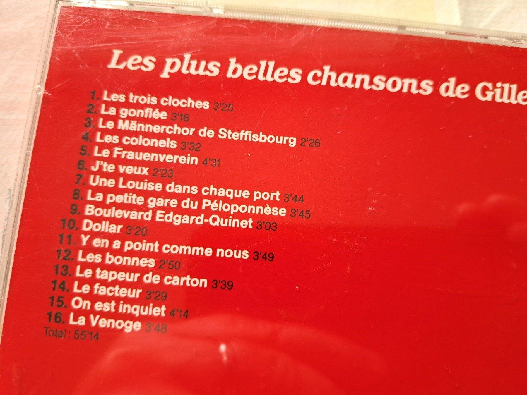 CDs: Cd Les plus belles chansons de Gilles  – Gebraucht aus Pully von bro_n52j 2