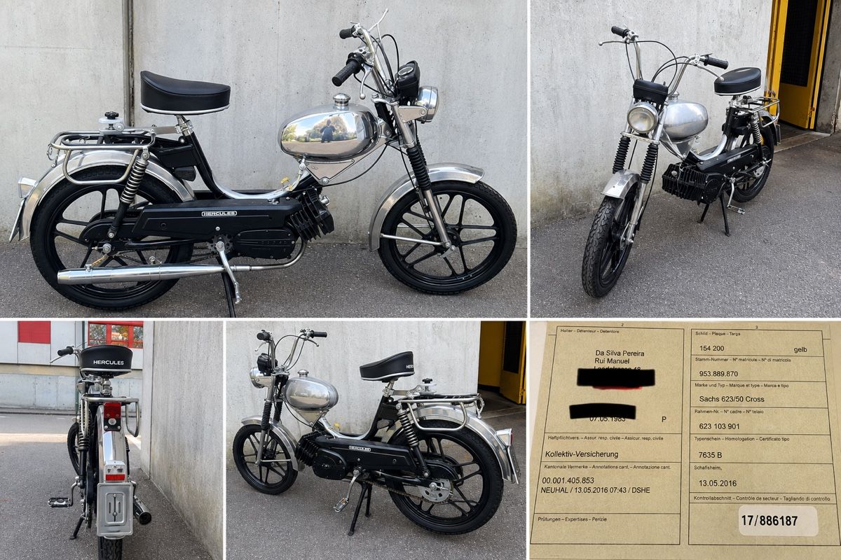 Sachs Cyclomoteurs: Hercules Sachs 623/50 – D'occasion à Kaiseraugst par Rportugal27