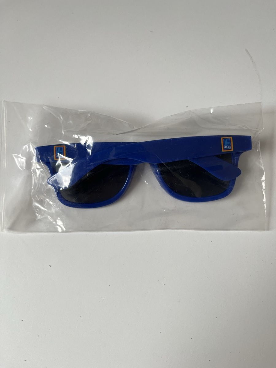 Occhiali & Lenti: Occhiali da sole Aldi blu e arancioni nuovi – Nuovo e nell'imballaggio originale da Balerna venduto da lillisfashion 1