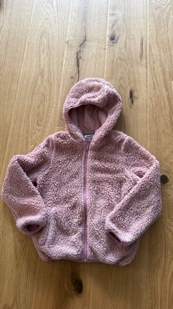 Teddy / Kuschel-Jacke, Gr. 128, Rosa