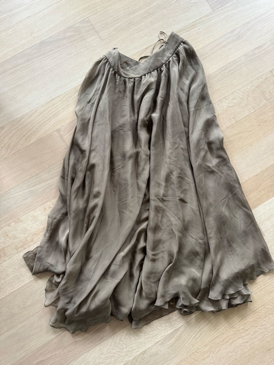 Massimo Dutti Röcke: Massimo Dutti Rock, Khaki, Gr. 36, Seide! – Gebraucht aus Kilchberg ZH von MaM82