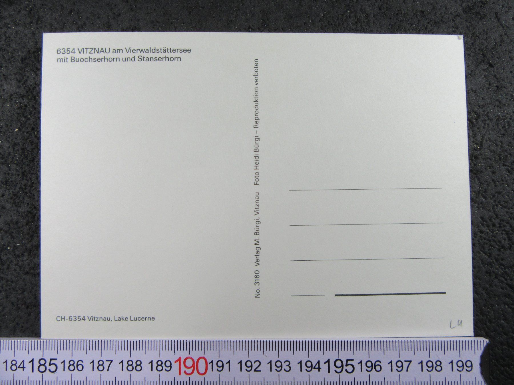 Ansichtskarten: VUITZNAU LU AK – Gebraucht aus Ettingen von Hausi4711 1