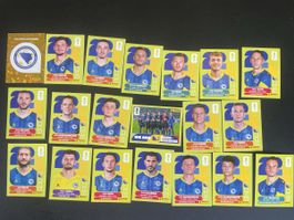 WM 2026 Paninibilder vollständiges Team BIH Bosnien 