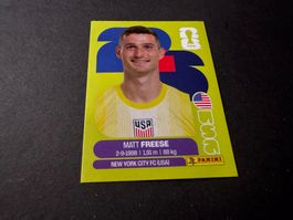 Panini Fifa Fussball WM 2026 Sticker Matt Freese USA 2