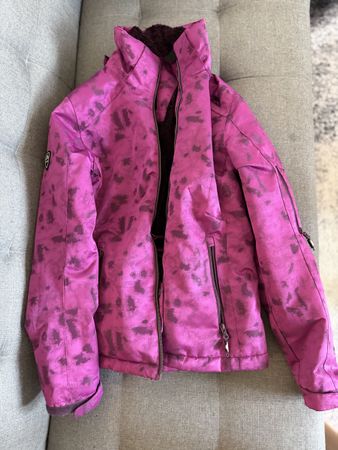 Trespass Ski Jacket - Pink - XS + free Alpina helmet 52-56