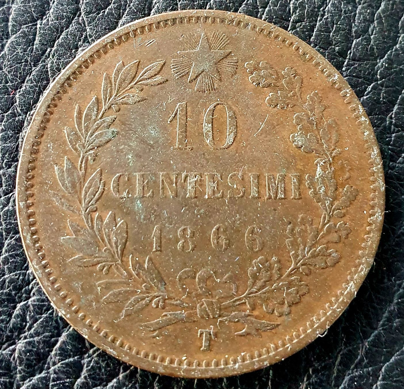 Tutti le monete: 10 Centesimi 1866 T – Usato da Egerkingen venduto da Acc1 1